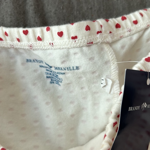 NWT Brandy Melville HEART LACE HIPSTER UNDERWEAR - Picture 4 of 4